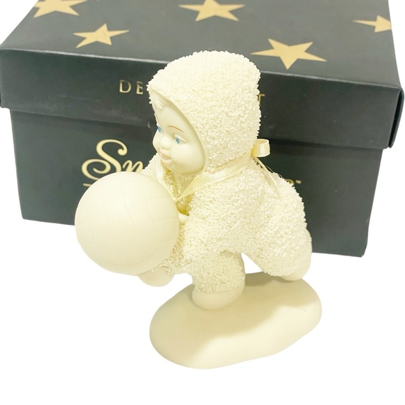 Department 56 Snowbabies Ready, Set...! Snowball Iceskate NEW - Picture 1 of 3
